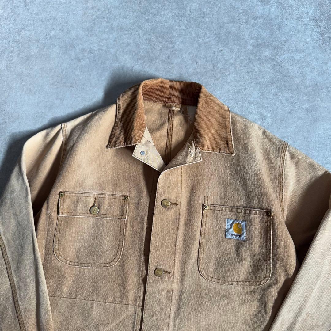 80s〜90s USA Carhartt Michigan Chore Coat