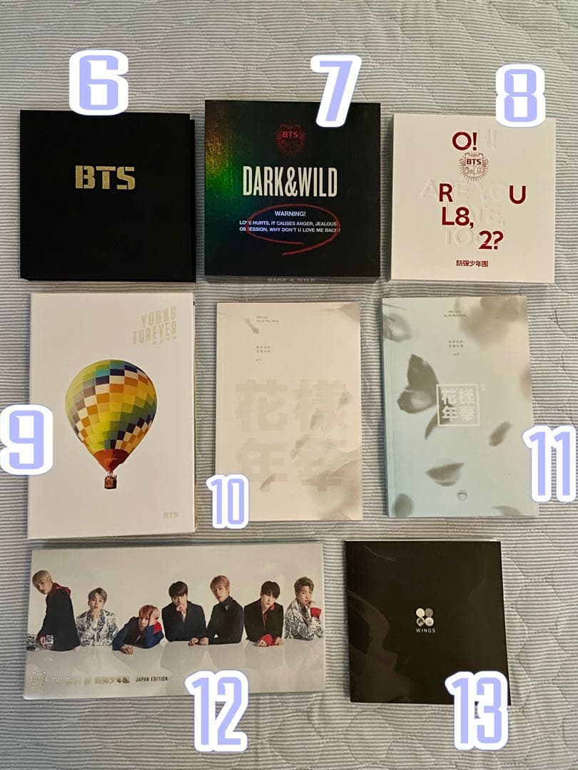 BTS アルバム CD Blu-ray トレカ　まとめ売り