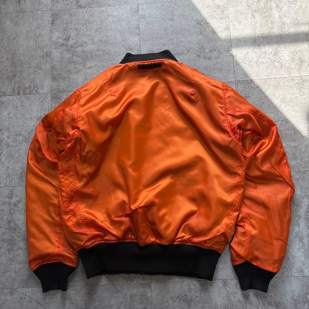ジャケット・アウター avirex reversible ma-1 flight jacket L