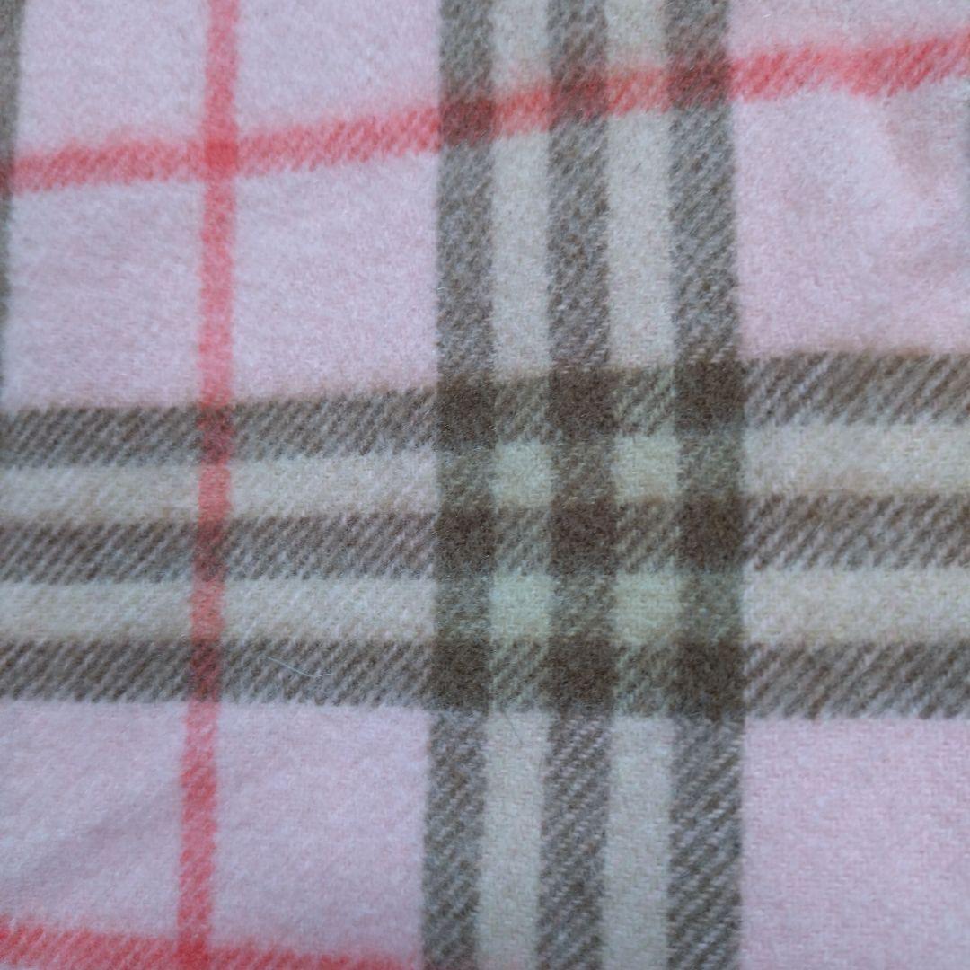 Burberry カシミヤ チェックマフラー