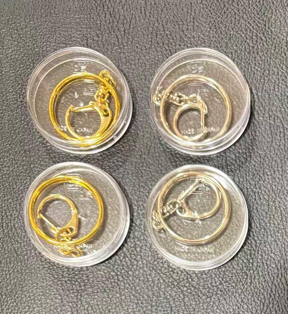 奈良 東大寺 大仏殿 記念メダル 専用キーホルダーケース付 4個セット 日本製