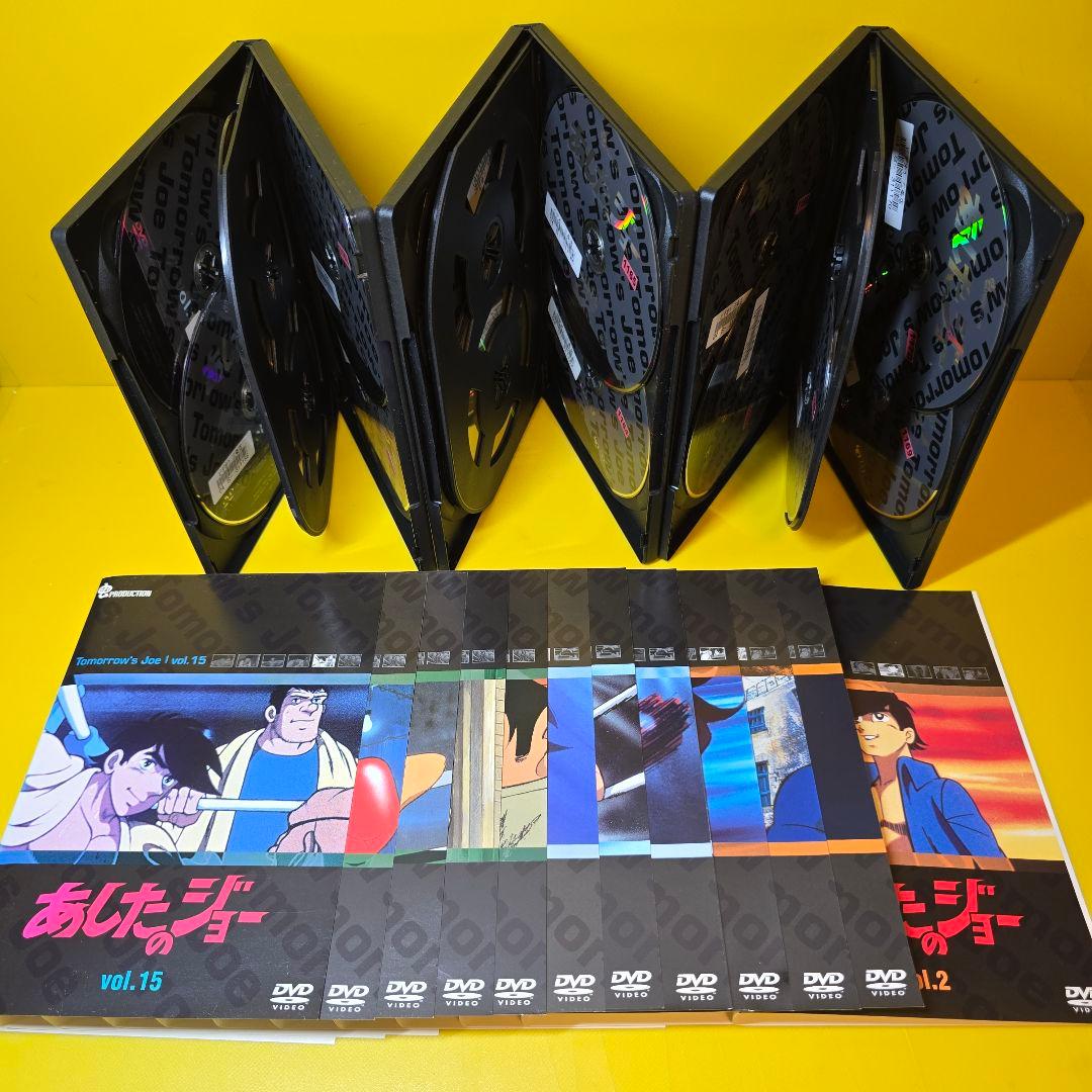 新品ケース交換済み　あしたのジョー DVD 全16巻