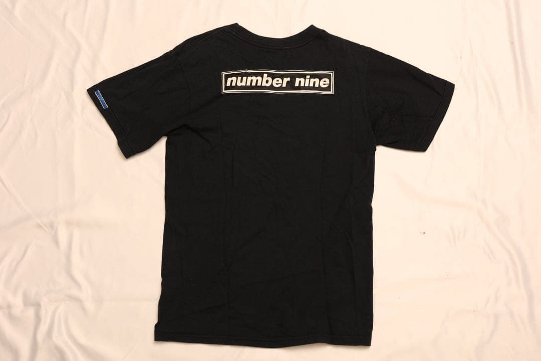 NUMBER (N)INE 1998年前後 アーカイブ ブラックTシャツ 宮下期