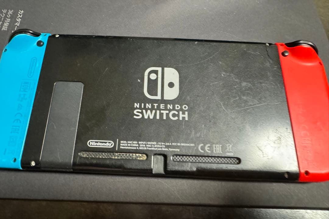 Nintendo Switch ネオンブルー/ネオンレッド ジャンク品