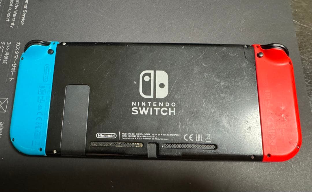 Nintendo Switch ネオンブルー/ネオンレッド ジャンク品