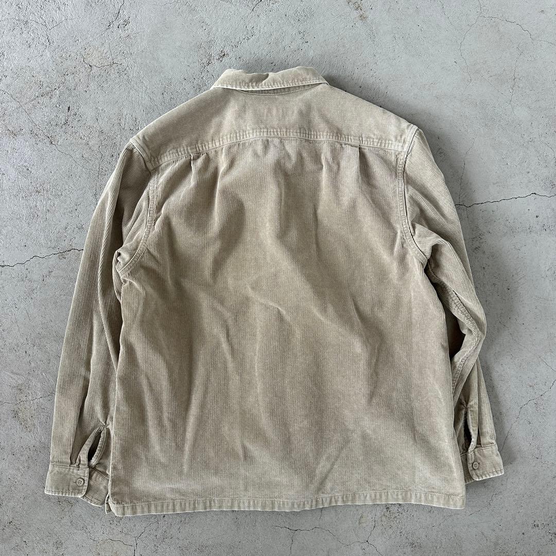 Supreme XXLウォッシュドコーデュロイジップアップ
