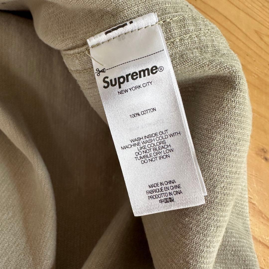 Supreme XXLウォッシュドコーデュロイジップアップ