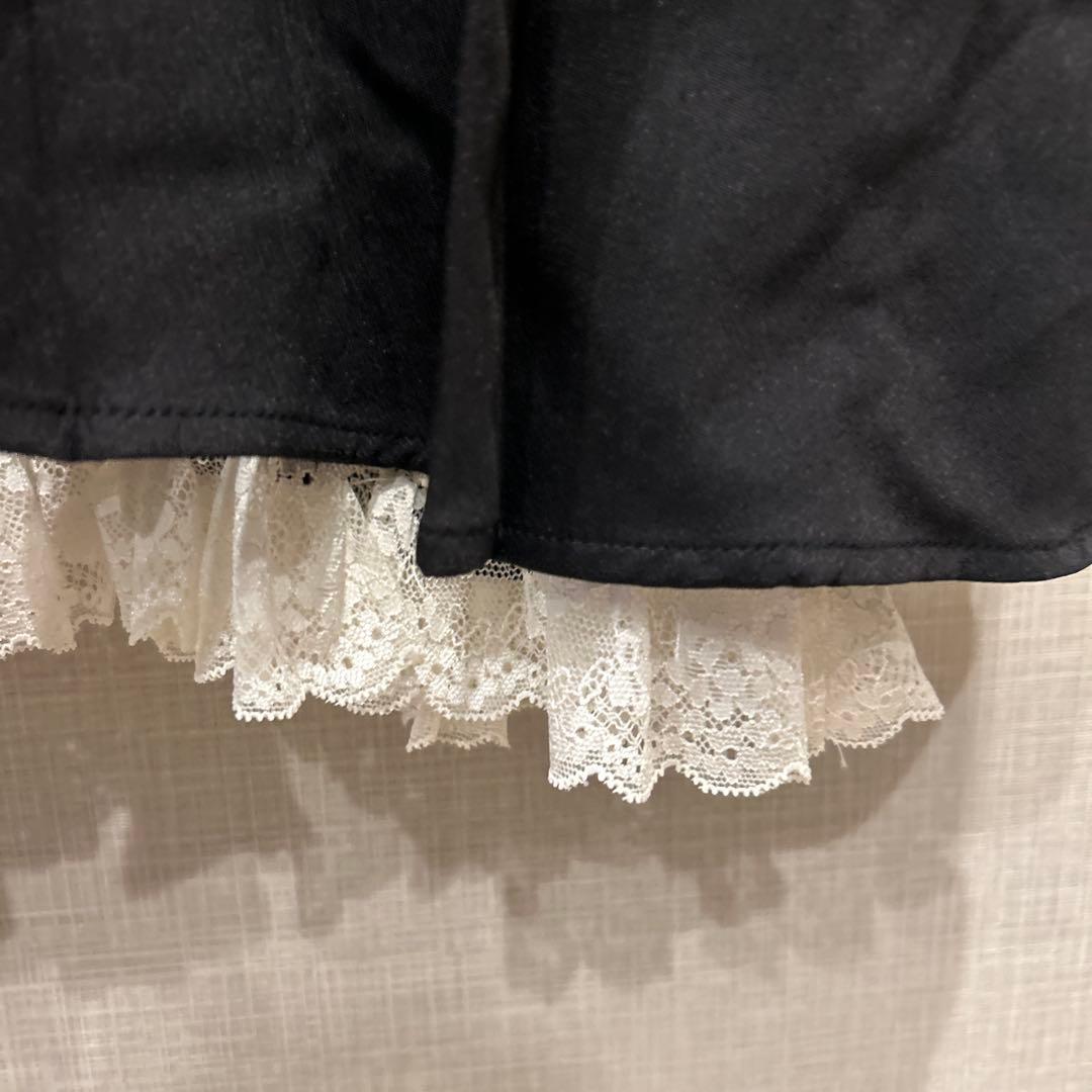 DearMyLovewhip ハートレースリボンセーラーワンピース5L