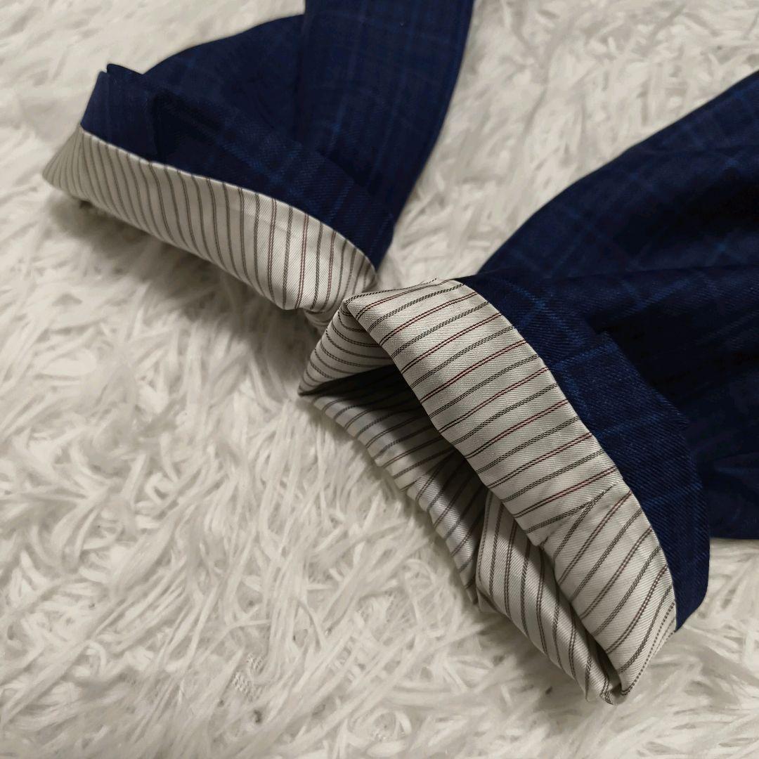 Savile Row zegna チェック柄テーラードジャケット