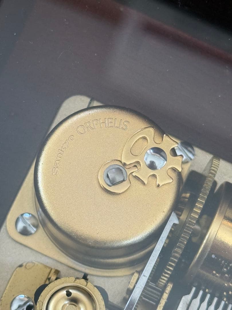オルゴール Sankyo ORPHEUS　50弁　イエスタデイ　マイウェイ