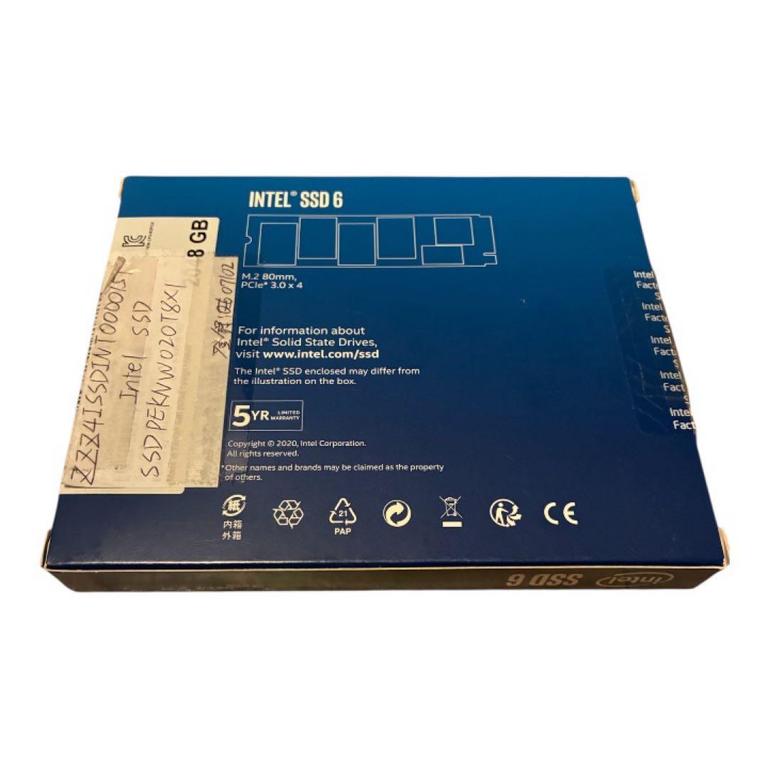 Intel SSD 2TB 660p M.2 NVMe【大容量・本体型番確認済】