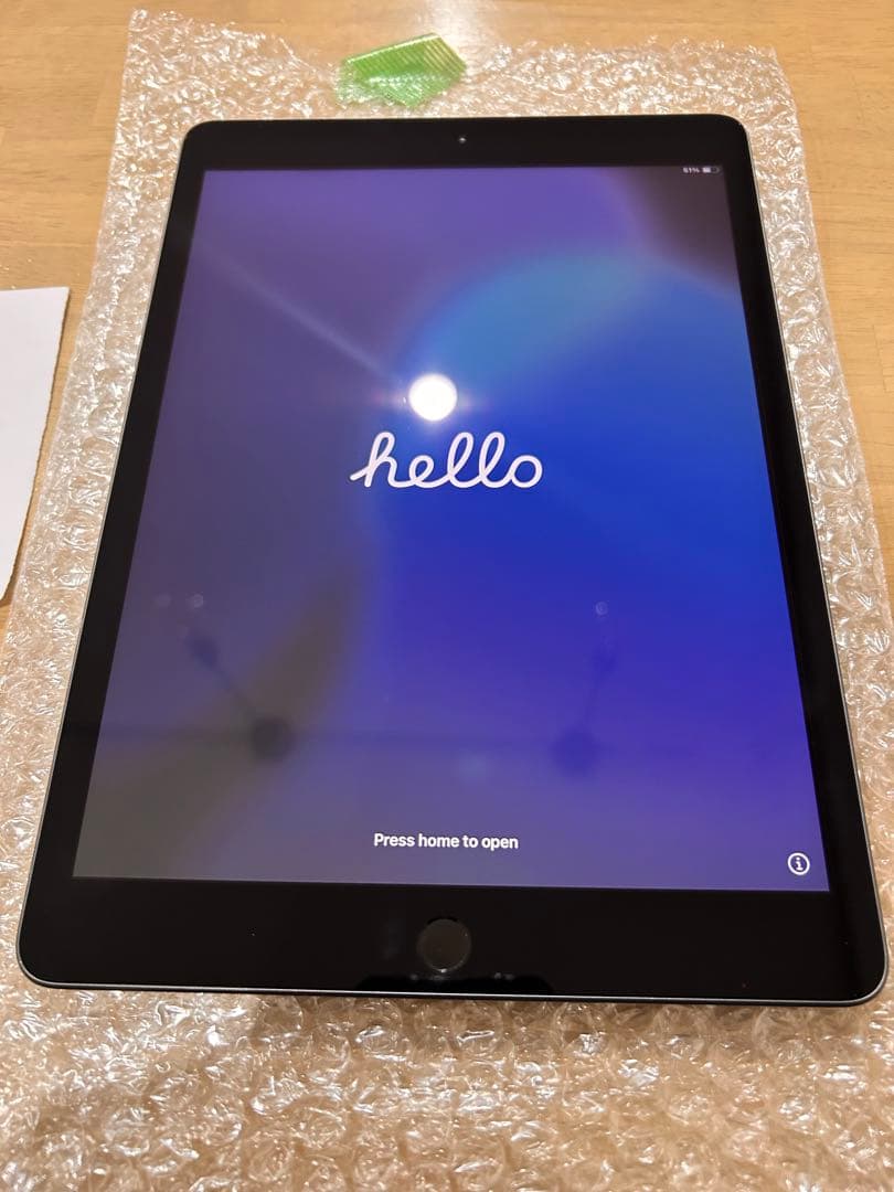 ③iPad 第7世代 MW752J/A バッテリー92％　32gb OS更新済