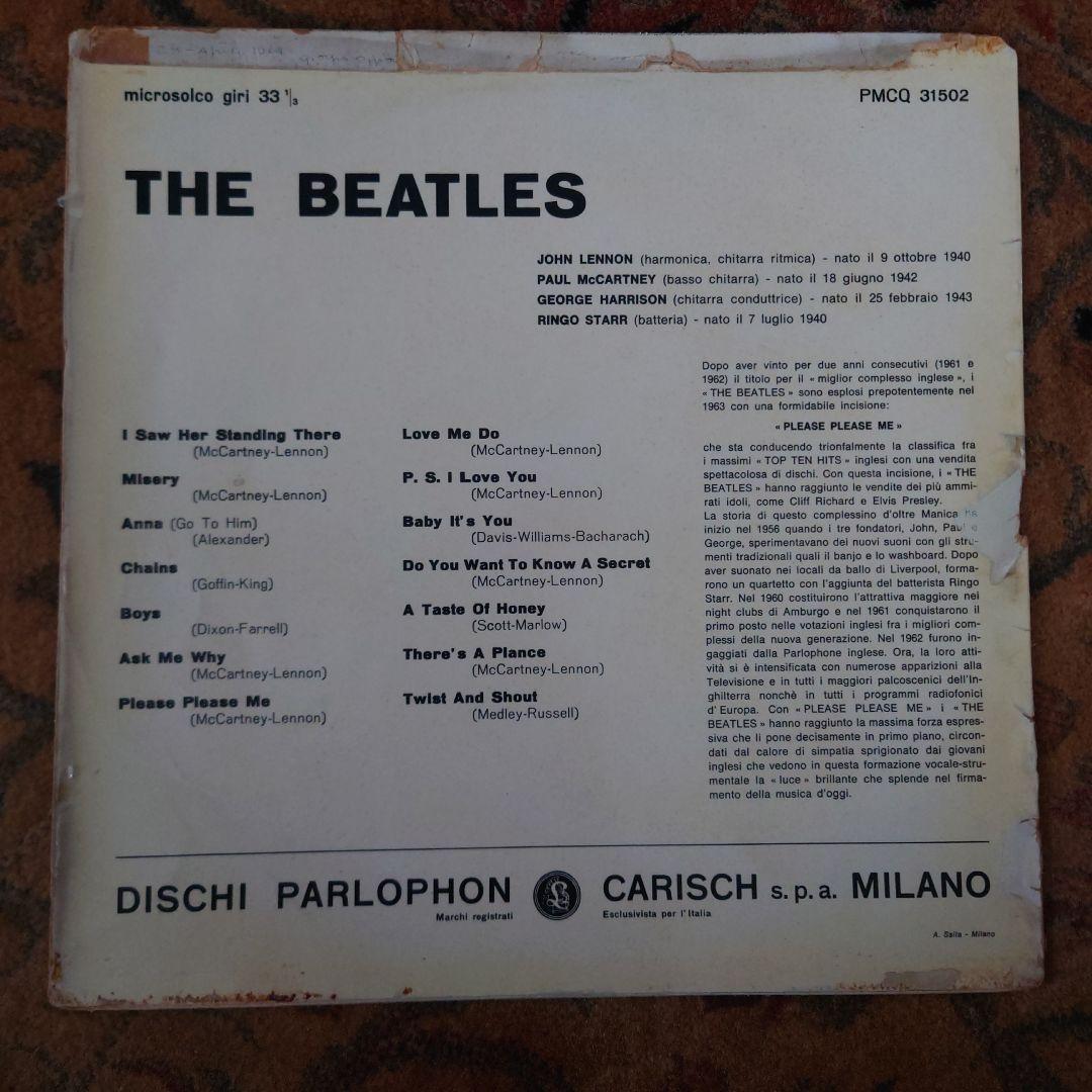 イタリア盤 BEATLES Ｐlease Please Me