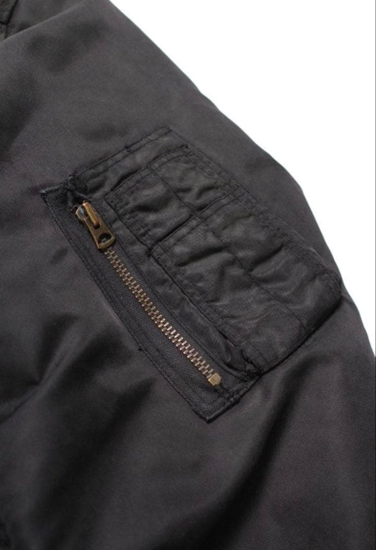 ジャケット・アウター BOW WOW L-2B FLIGHT JACKET AGED BLACK XL