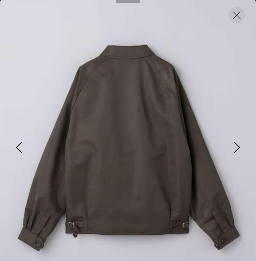 【新品】ユナイテッドアローズ ハリントンブルゾンXL ダークブラウン