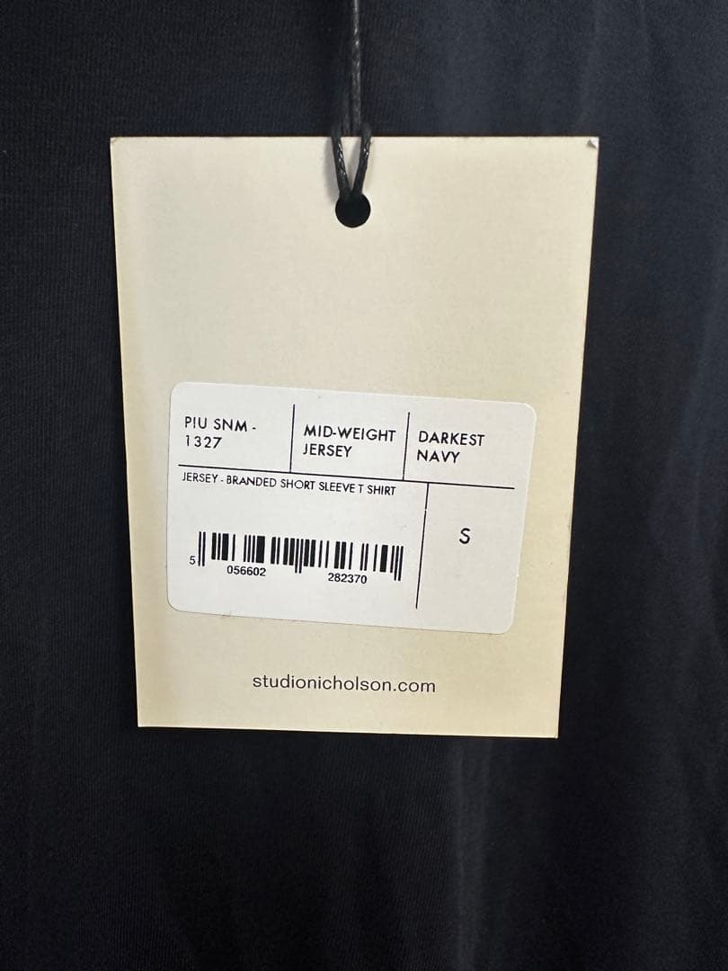 【古着・未使用元値¥24000】STUDIO NICHOLSON Tシャツ