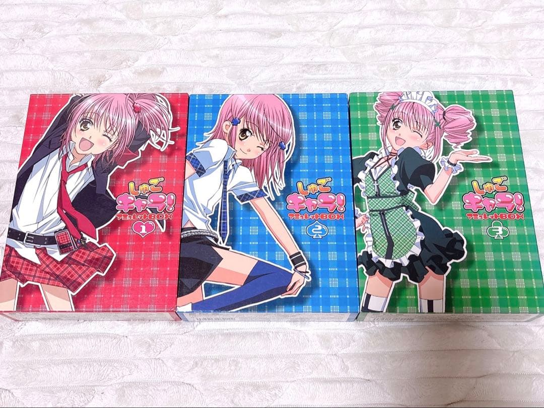 しゅごキャラ　アミュレット　初回生産限定　DVD 3BOXセット　美品
