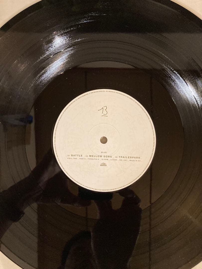 Blur – 13 2LP / FOODLP 29 UK / EU press