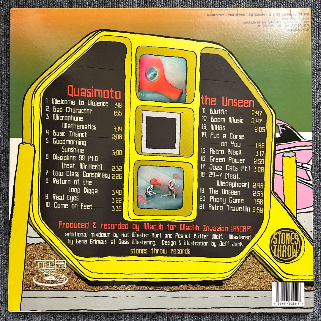 洋楽 Quasimoto /The Unseen LP