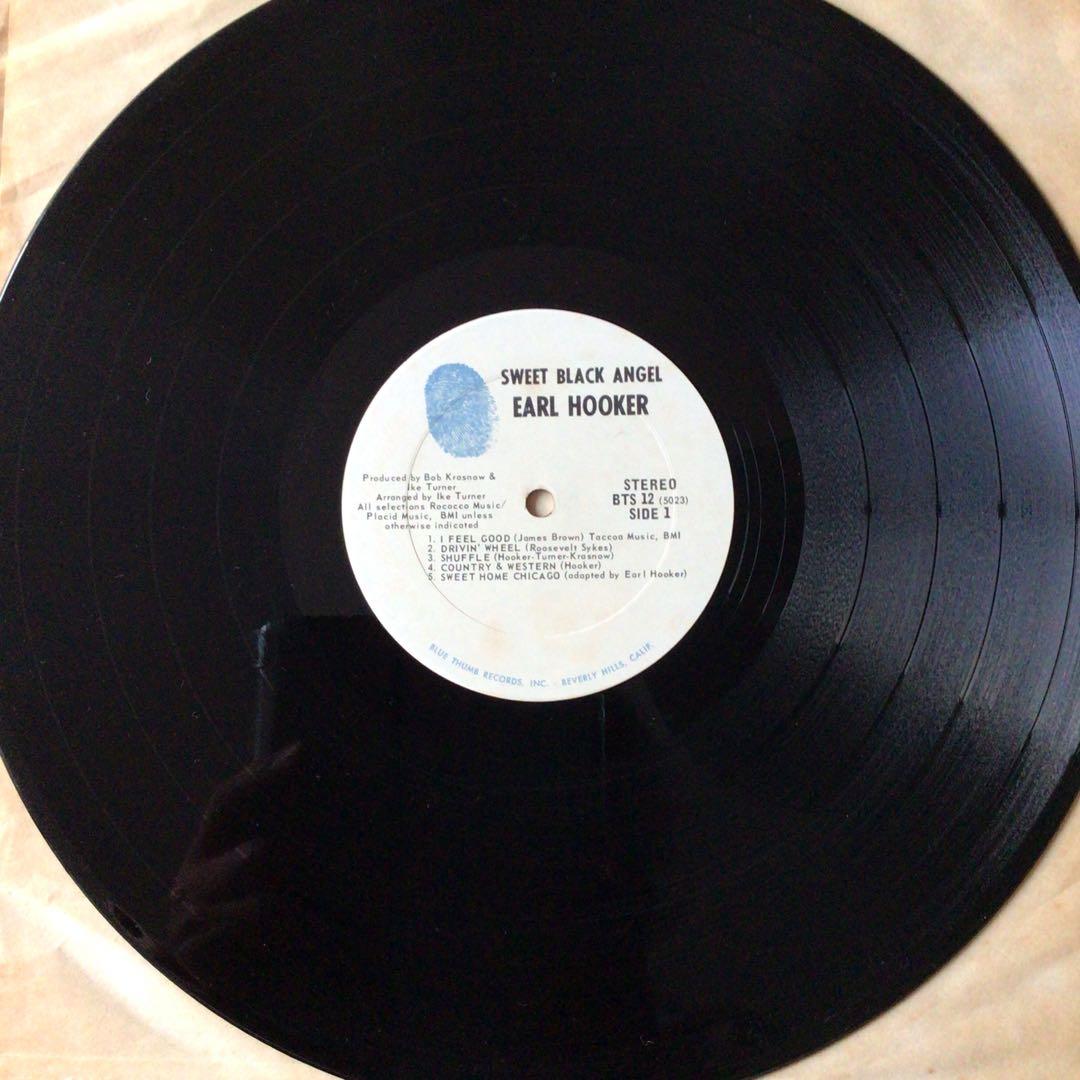 洋楽 EARL HOOKER Sweet Black Angel BTS 12