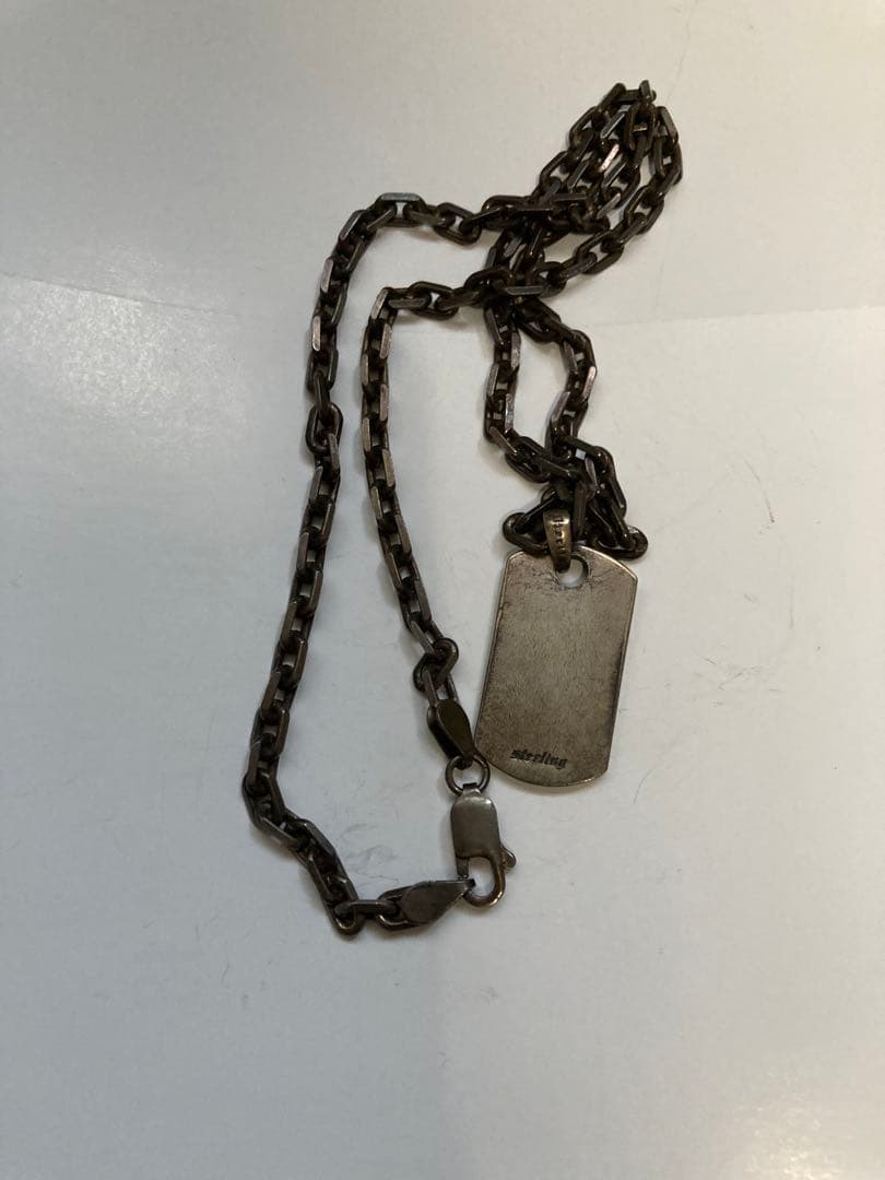 シルバーチェーン ネックレス　約50cm