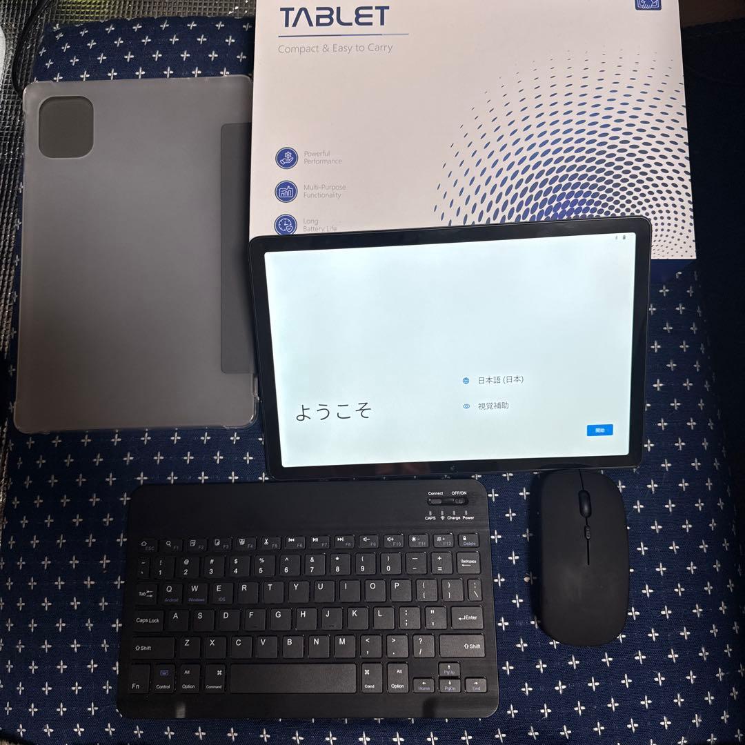 TABWEE Androidタブレット 本体 + キーボード・マウス・ケース