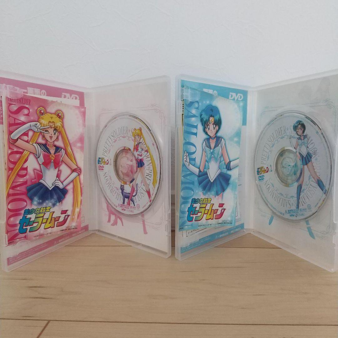 美少女戦士セーラームーン DVD 全8巻セット 収納BOX ステッカー付き
