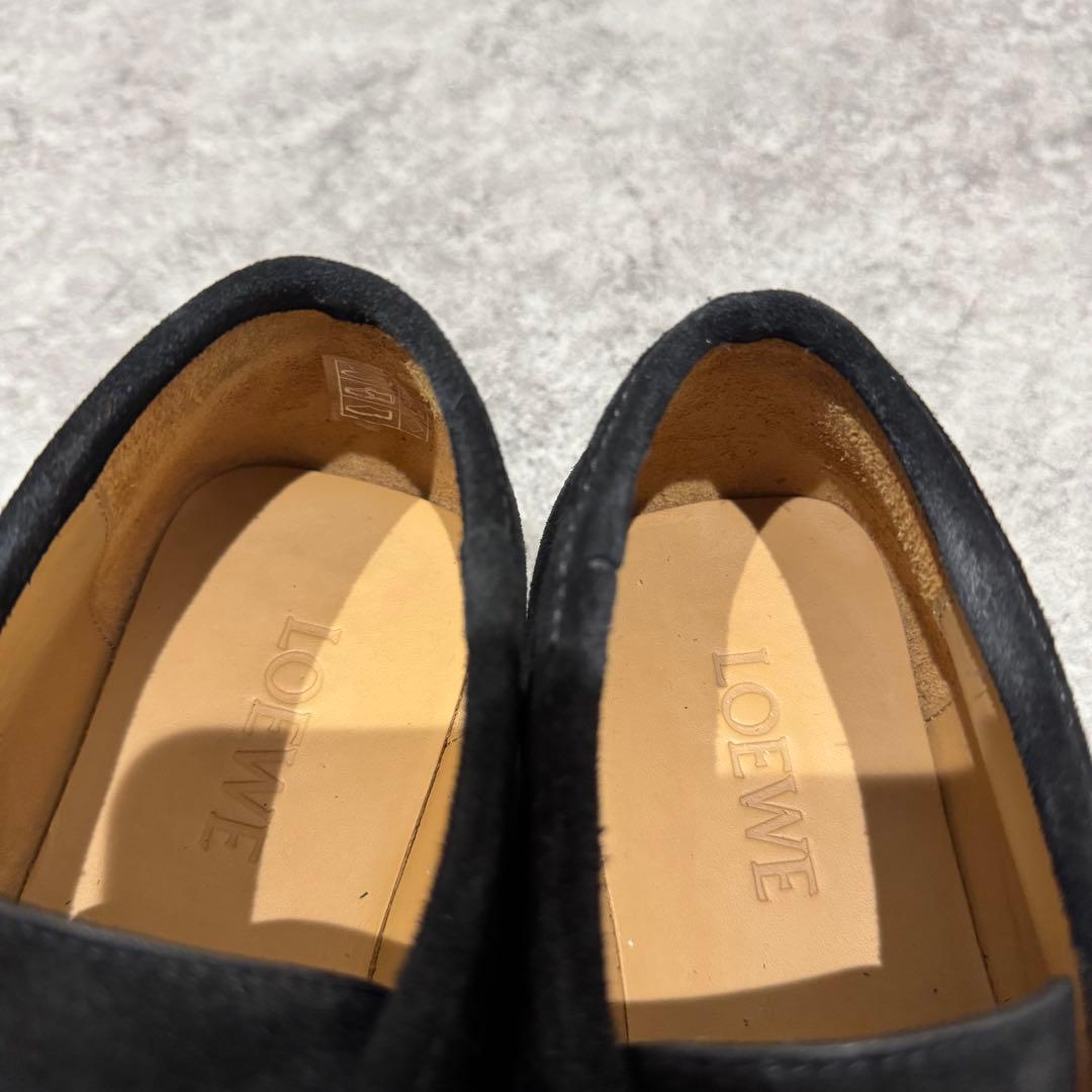 【完売品】LOEWE 27.5 ワラビー　チャッカブーツ　スニーカー　アナグラム