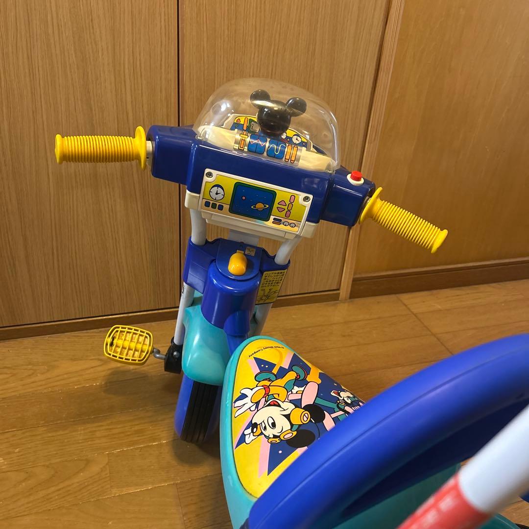 ミッキー＆グーフィー三輪車　レトロ