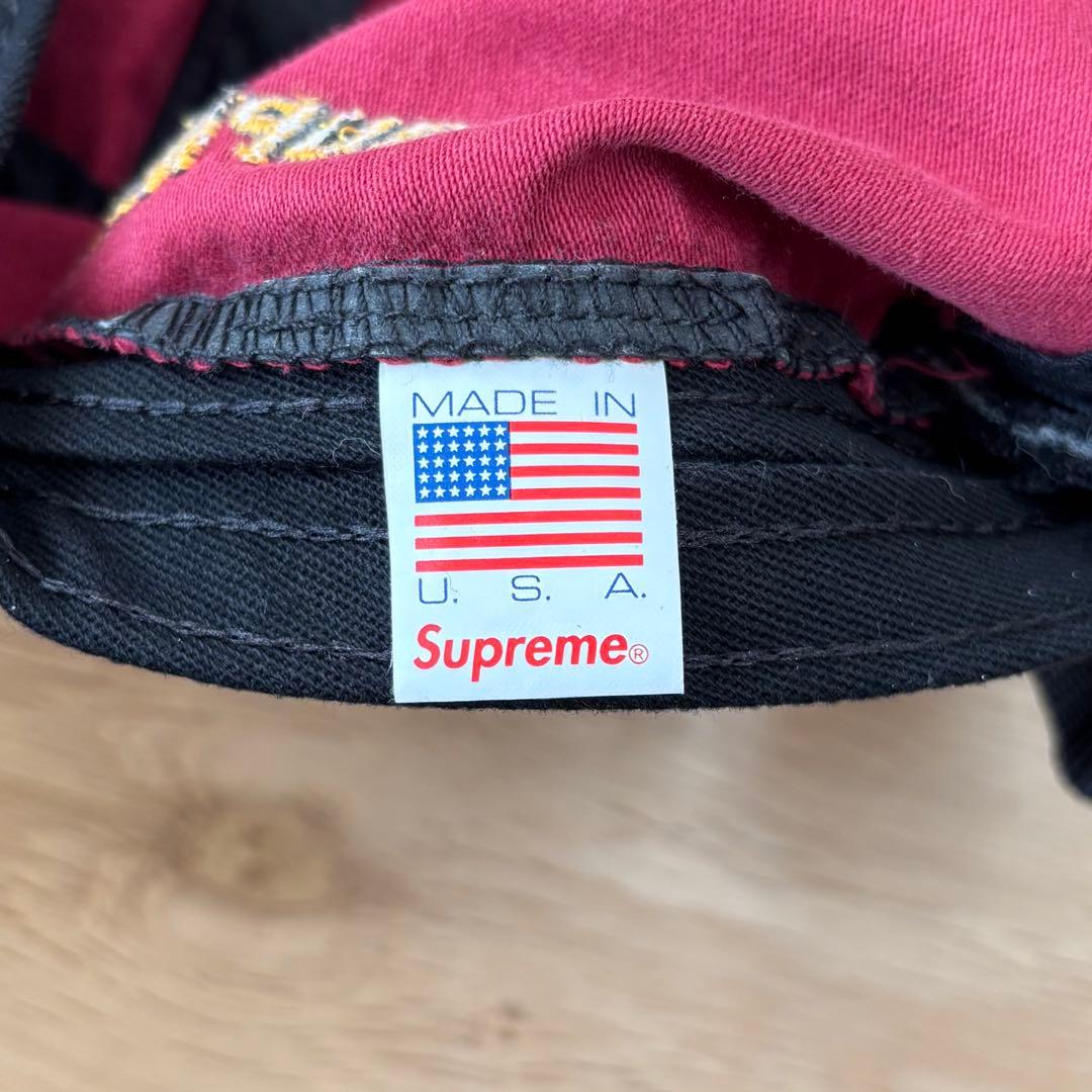 【希少カラー】Supreme Military Camp Cap バーガンディ