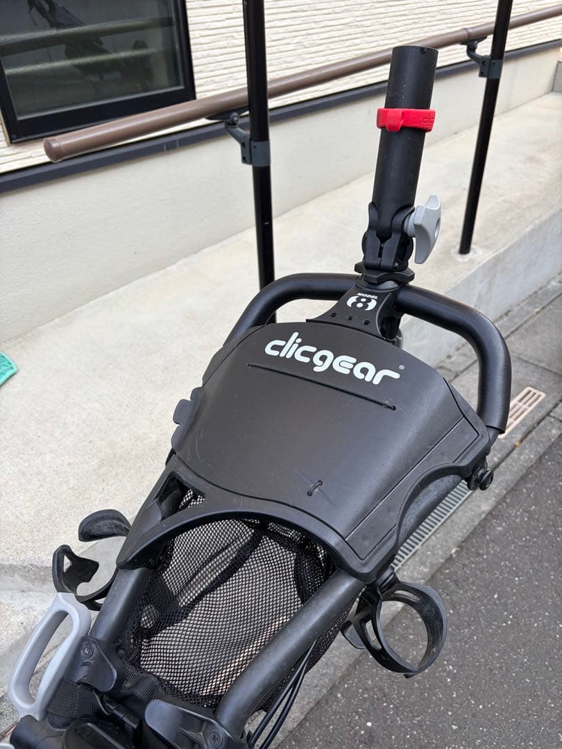 clicgear 8 ゴルフ用プッシュカート 4輪折り畳み式