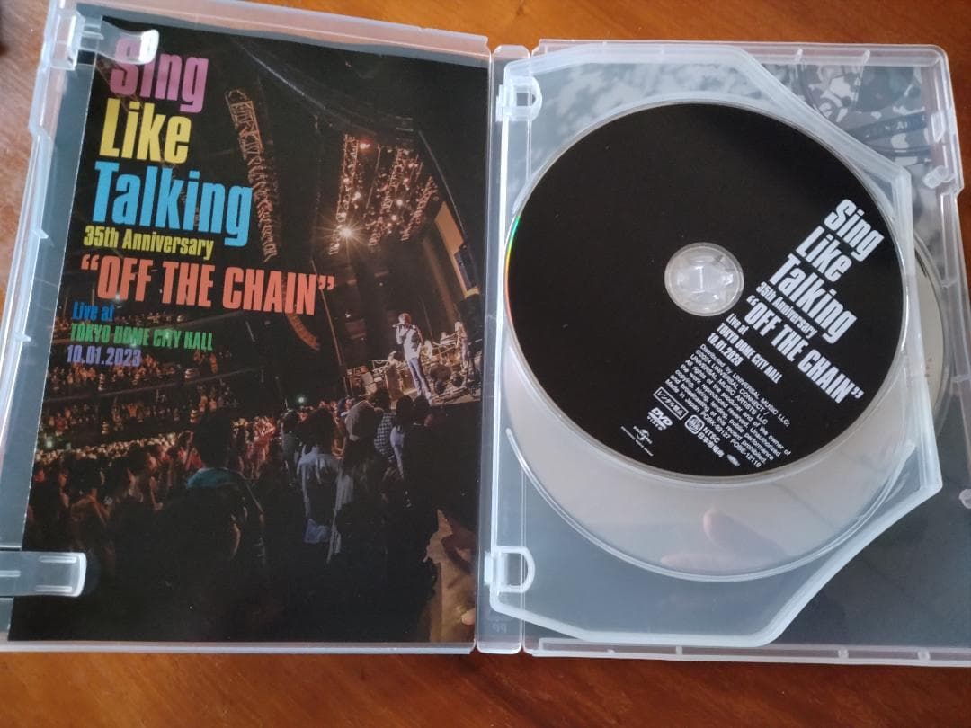DVD Sing Like Talking OFF THE CHAIN 初回限定