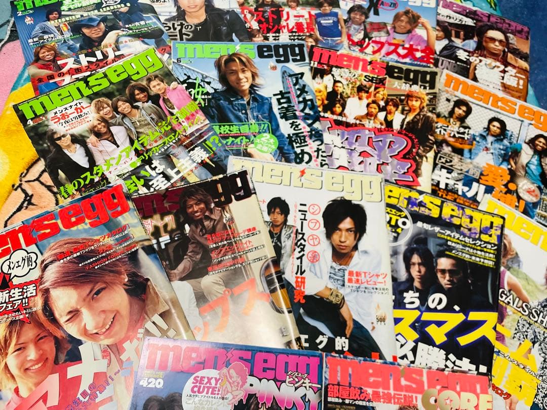 mens egg、mens eggコア、menseggピンキー 16冊まとめ売り