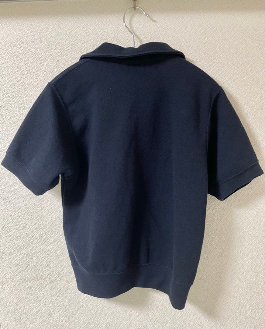 Steven Alan ブークレ ダンボール スキッパー ネック プルオーバー