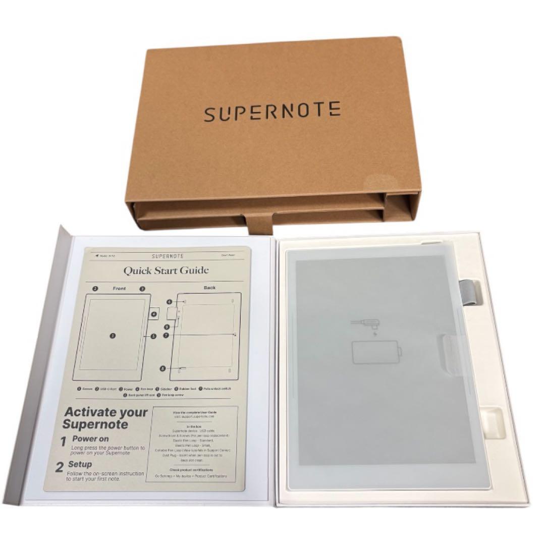 極美品✨️定価86,000 SupernoteA5 X2Manta&スタイラスペン
