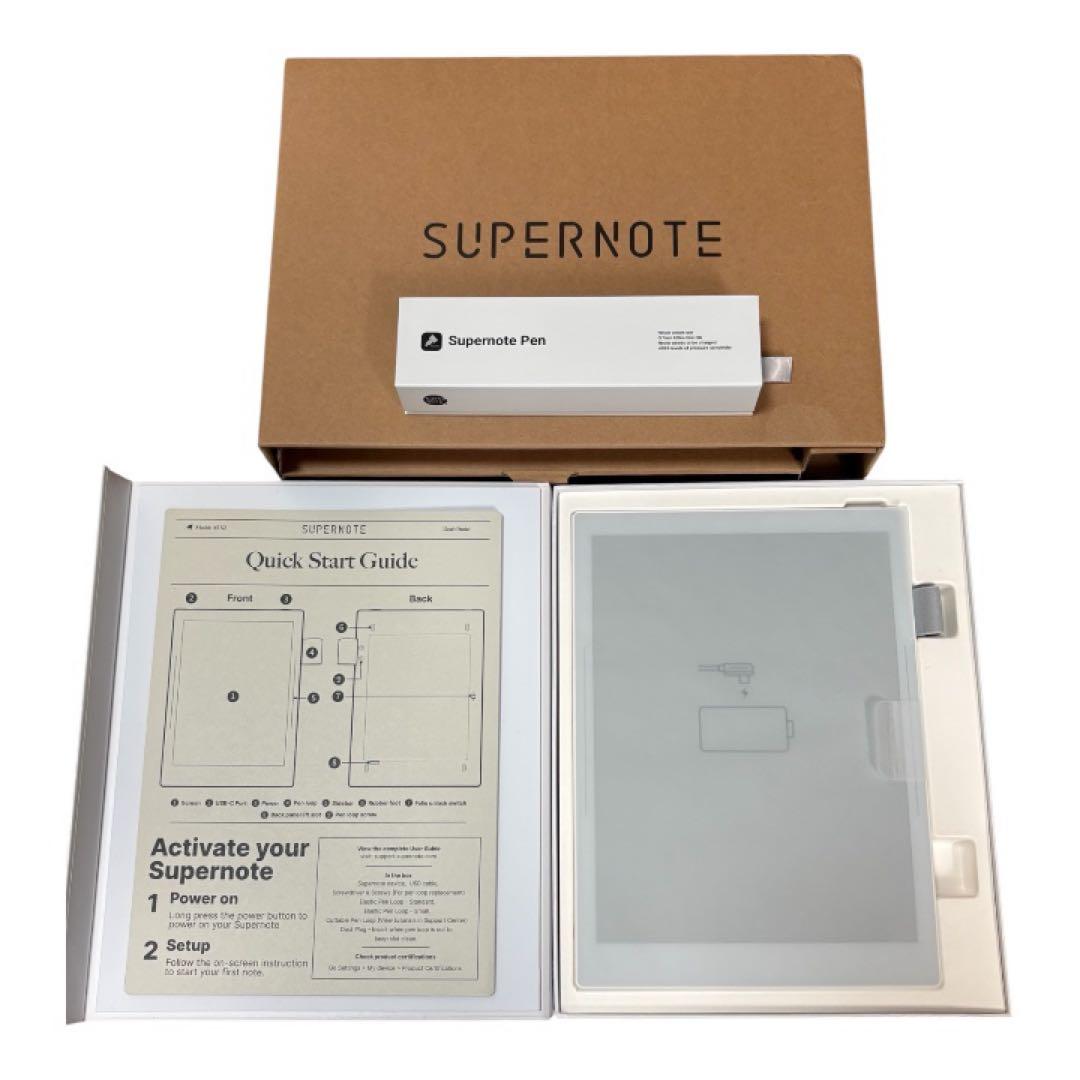 極美品✨️定価86,000 SupernoteA5 X2Manta&スタイラスペン