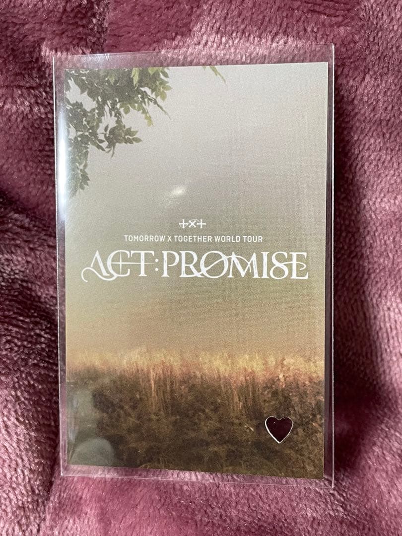 【新品】TXT ソウルPROMISEアンコン MOAゾーン トレカプルバスセット