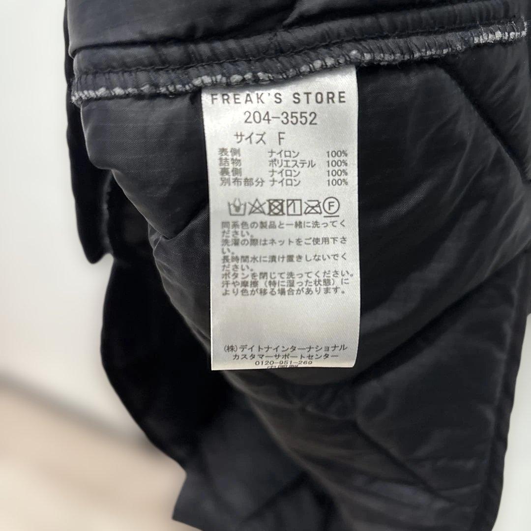 未使用タグ付 FREAK'S STORE M65ブラックモッズコート