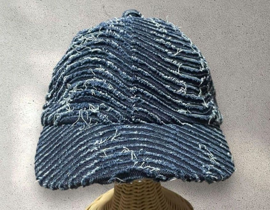 KAMIYA WAVE DENIM CAP　インディゴ デニム　美品
