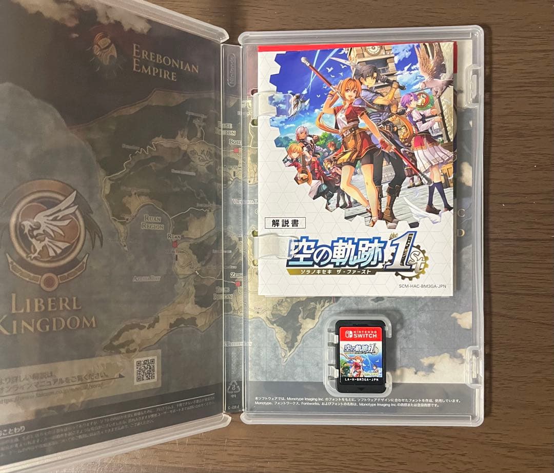 空の軌跡the 1st Nintendo Switchソフト