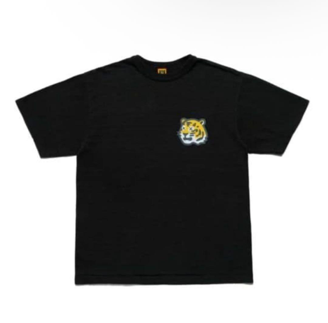 HUMAN MADE Kaws tiger S/S XL ブラック