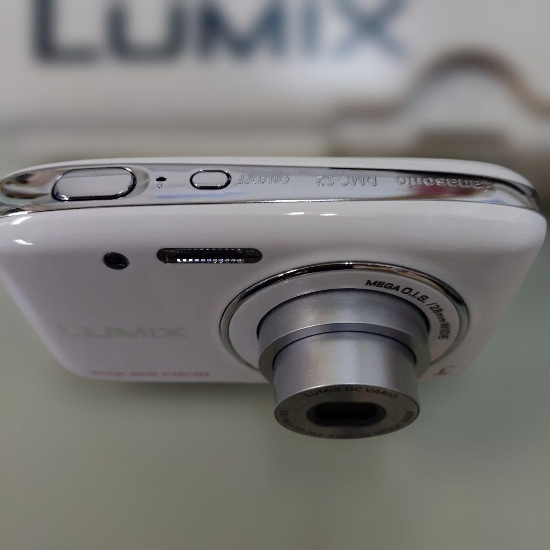 Panasonic DMC-S2 ホワイト デジタルカメラ　動作確認済