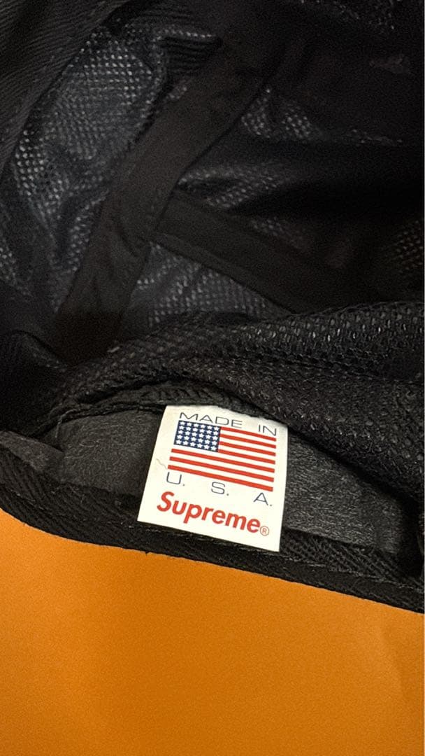 Supreme ブラック メッシュ 5パネルキャップ