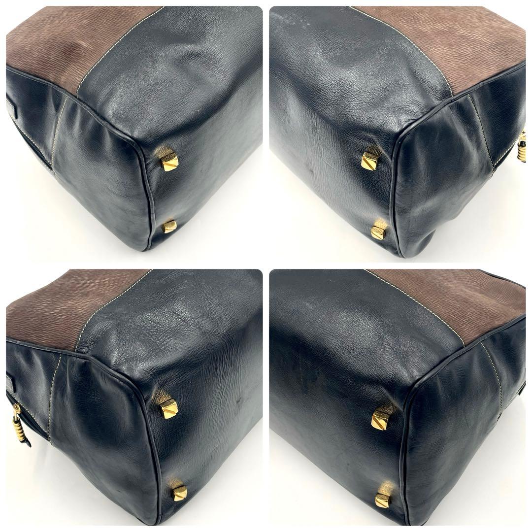 【極美品】ロエベ LOEWE ベラスケス ボストンバッグ 2way 大容量