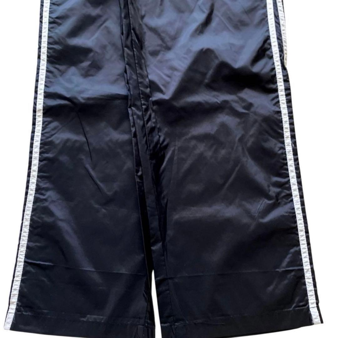 極太90s美品 old adidas バギーナイロントラックパンツ USA規格