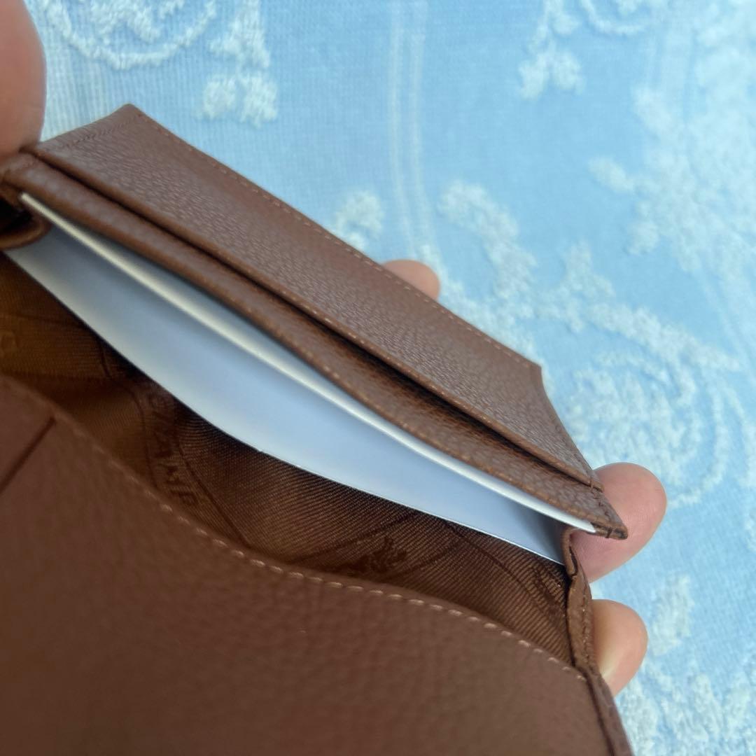 ロンシャン　ル フローネ　カードケース　名刺入れ