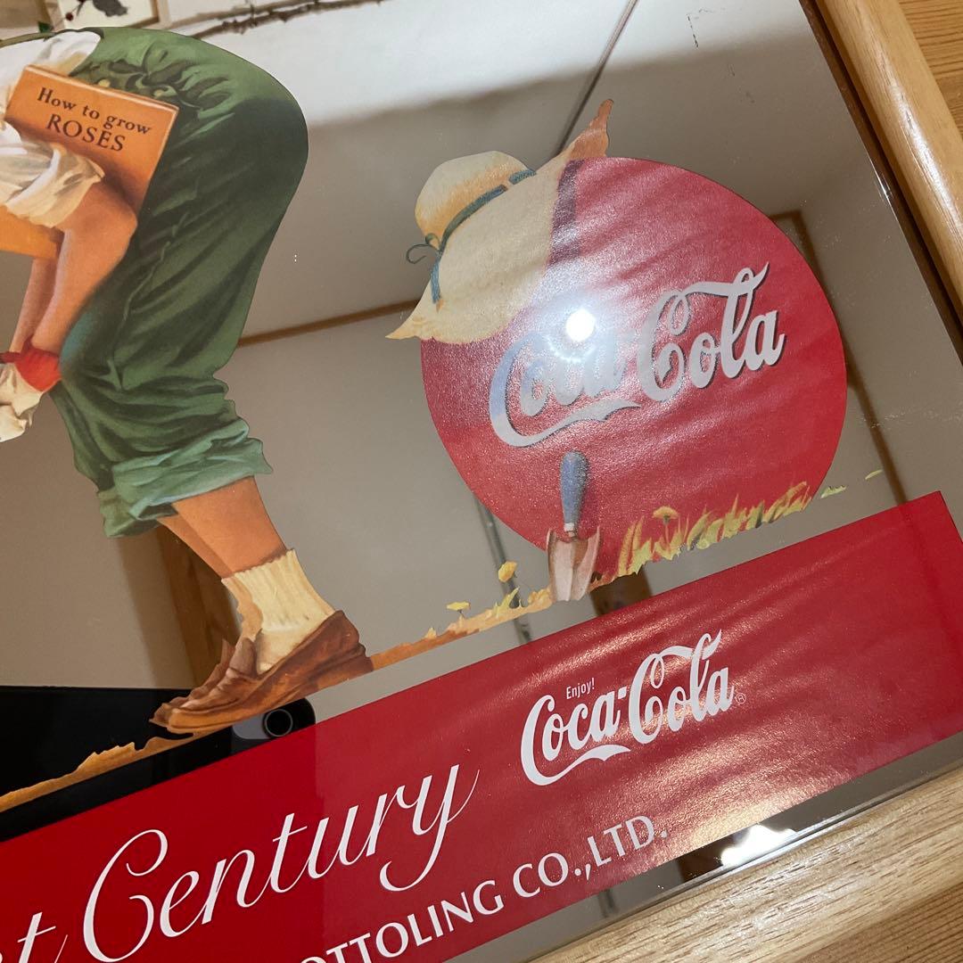Coca-Cola コカコーラ　レトロミラー　パブミラー