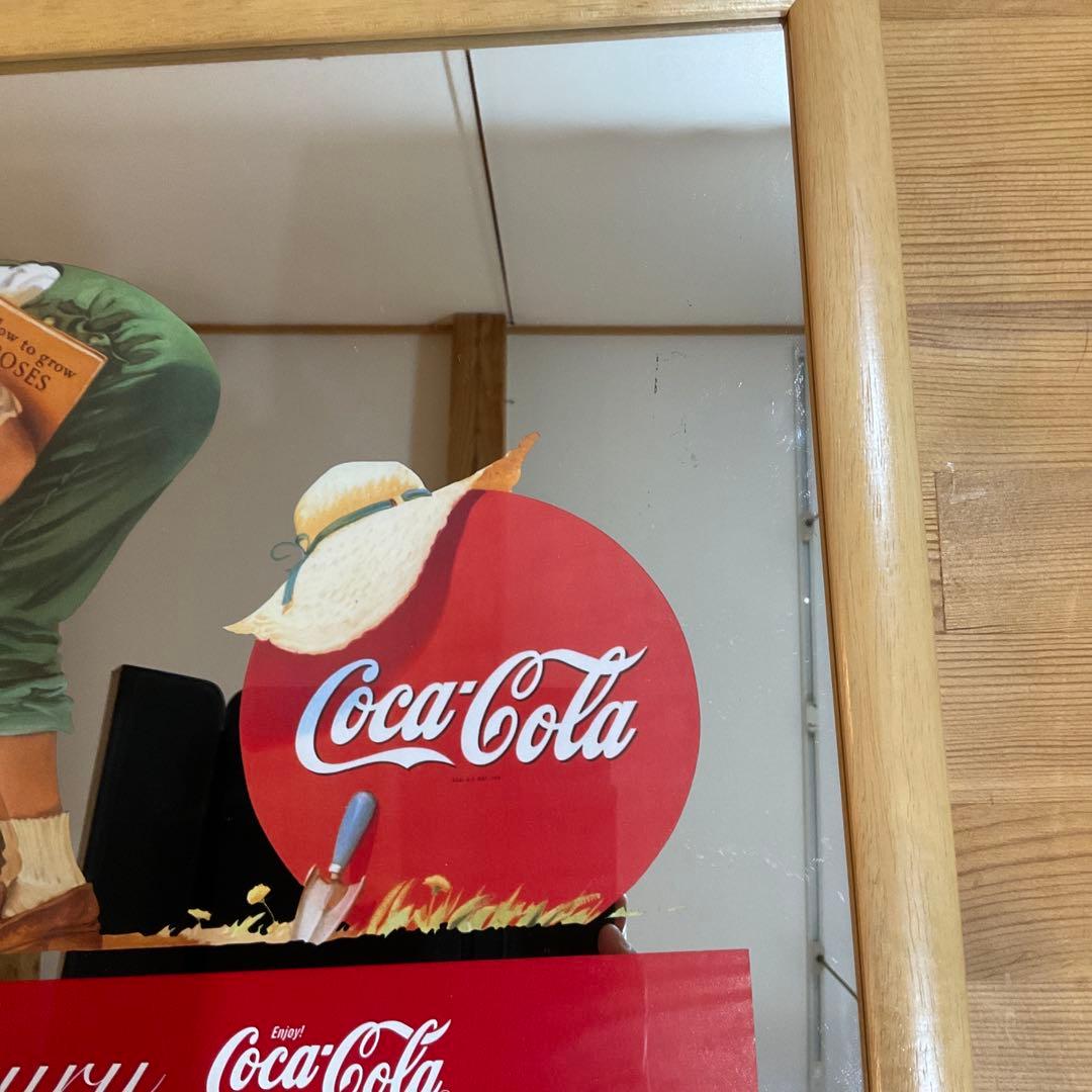 Coca-Cola コカコーラ　レトロミラー　パブミラー