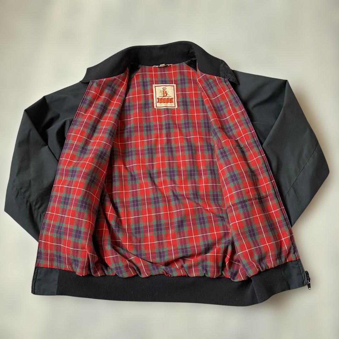 最終値下げ　バラクータ　BARACUTA ブルゾン 34 黒　イングランド製