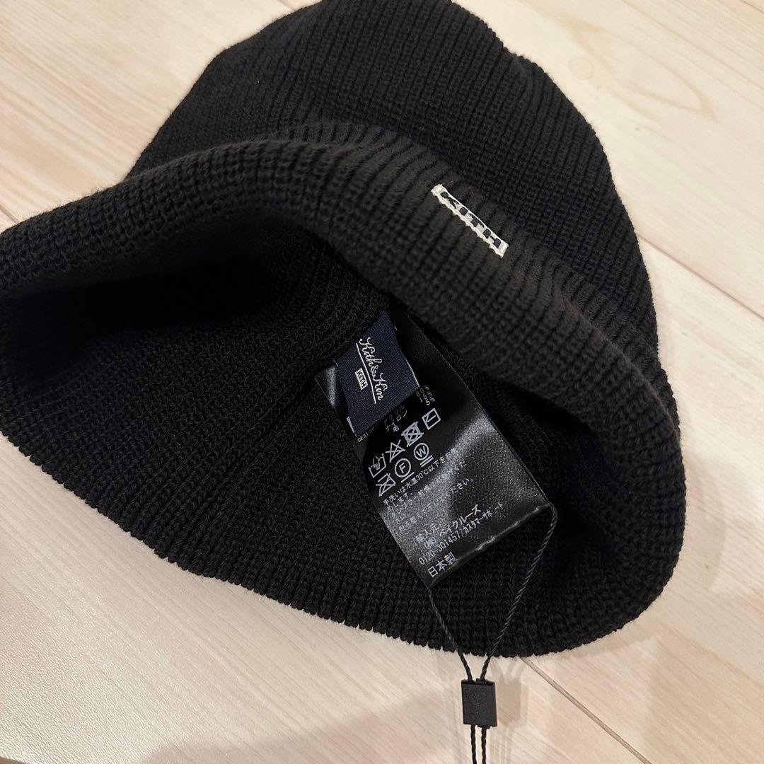 KITH ブラック ニット帽